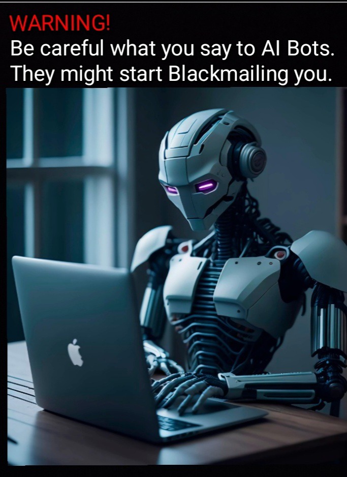 Claude 4 AI Masters Extortion - meme