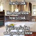 Do you know how to cook?