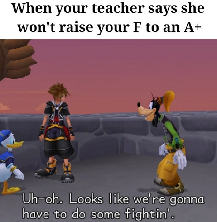 Kingdom Hearts 3 comes out this year - meme
