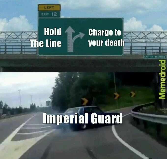 The Guard at its best - meme