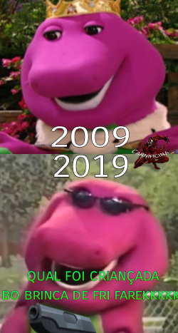 Lembra do barney? - meme