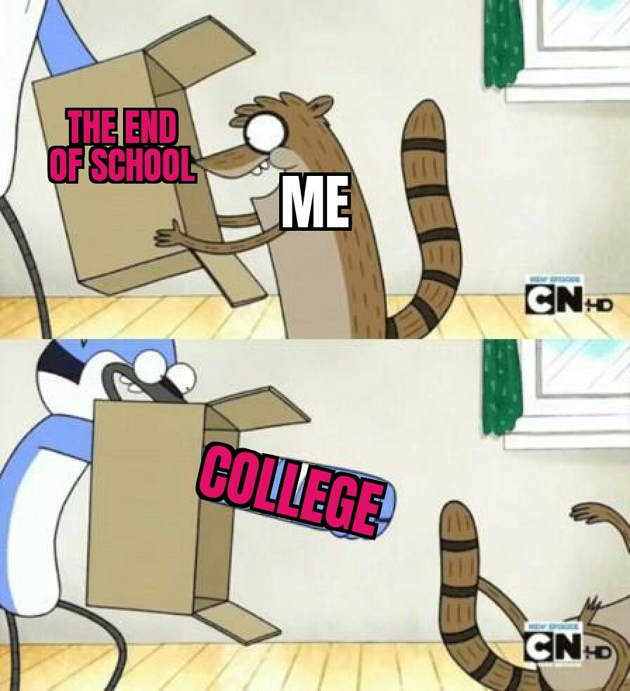 The end of school will be like - meme