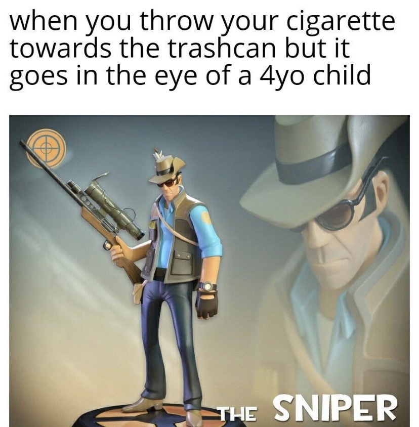 the sniper - meme