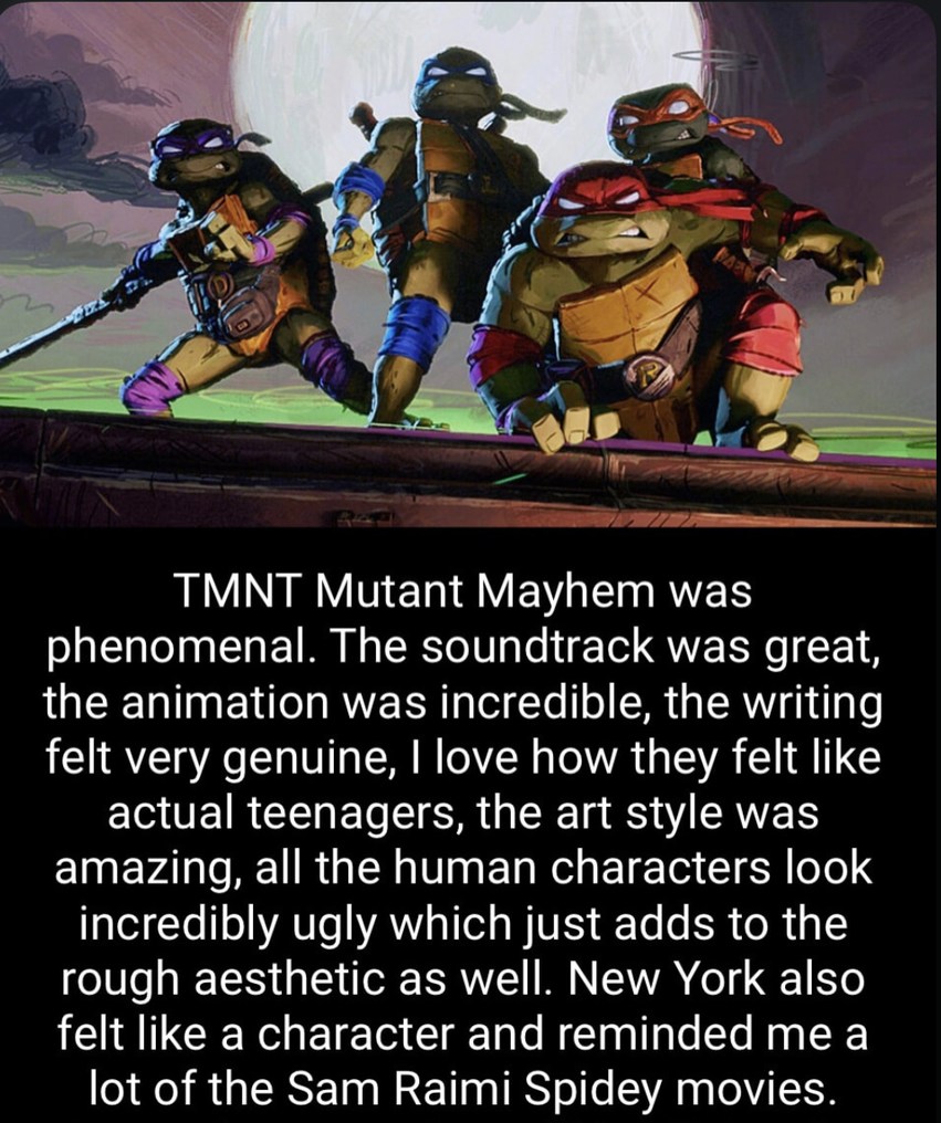 Go see tmnt - meme