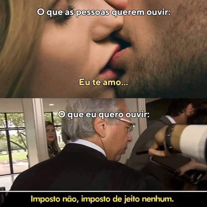 Eu também quero ouvir isto - meme