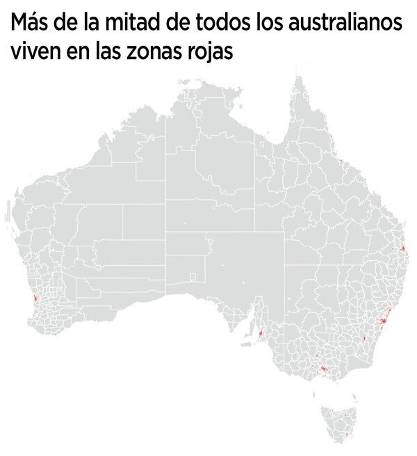 zonas de Australia donde viven los australianos - meme