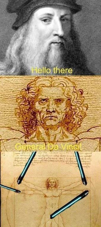 General Da Vinci - meme