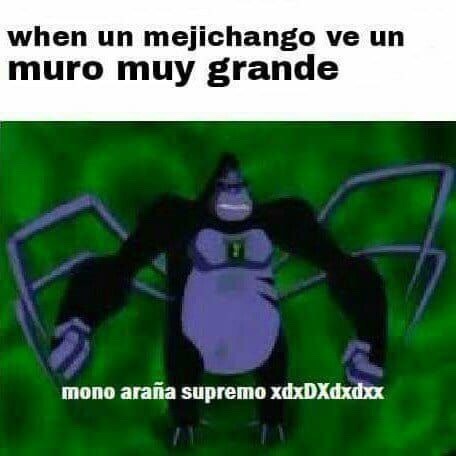 mono araña supremo xdxdxdxd - meme