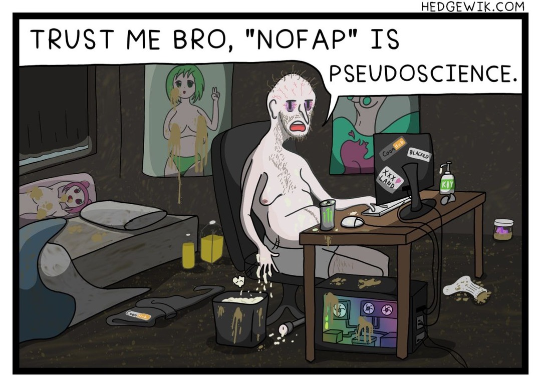 Confia en mi bro, ''nofap'' es pseudoscience :greek: - meme