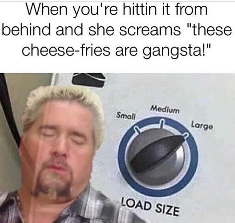 Cheese fries - meme