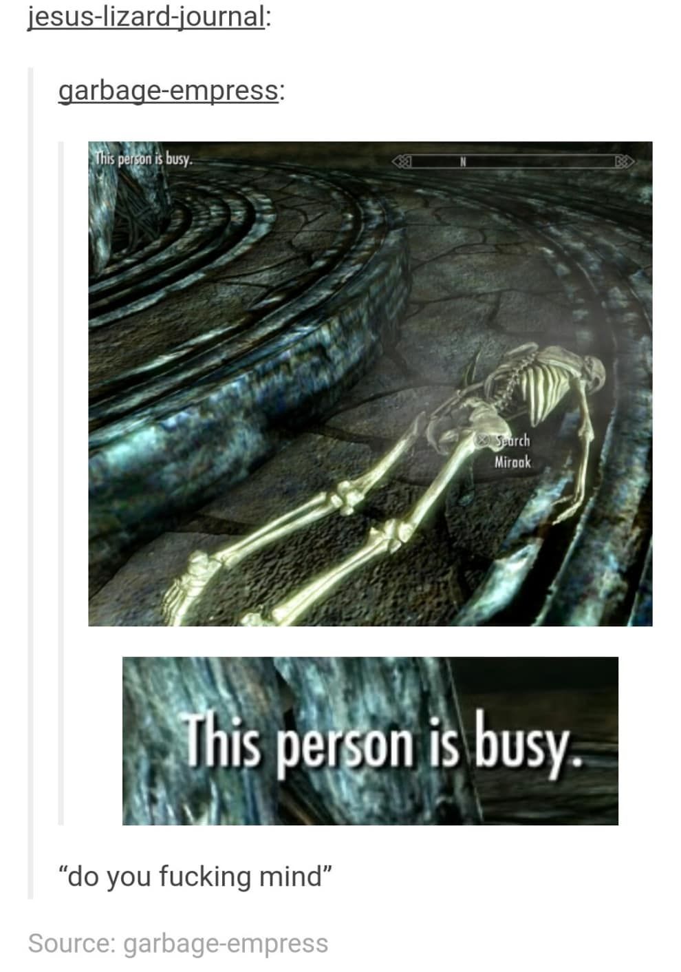 Busy - meme