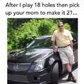 Golf step Dad