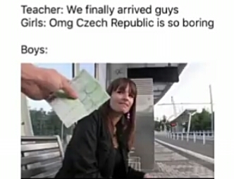 Next destination , Czech - meme