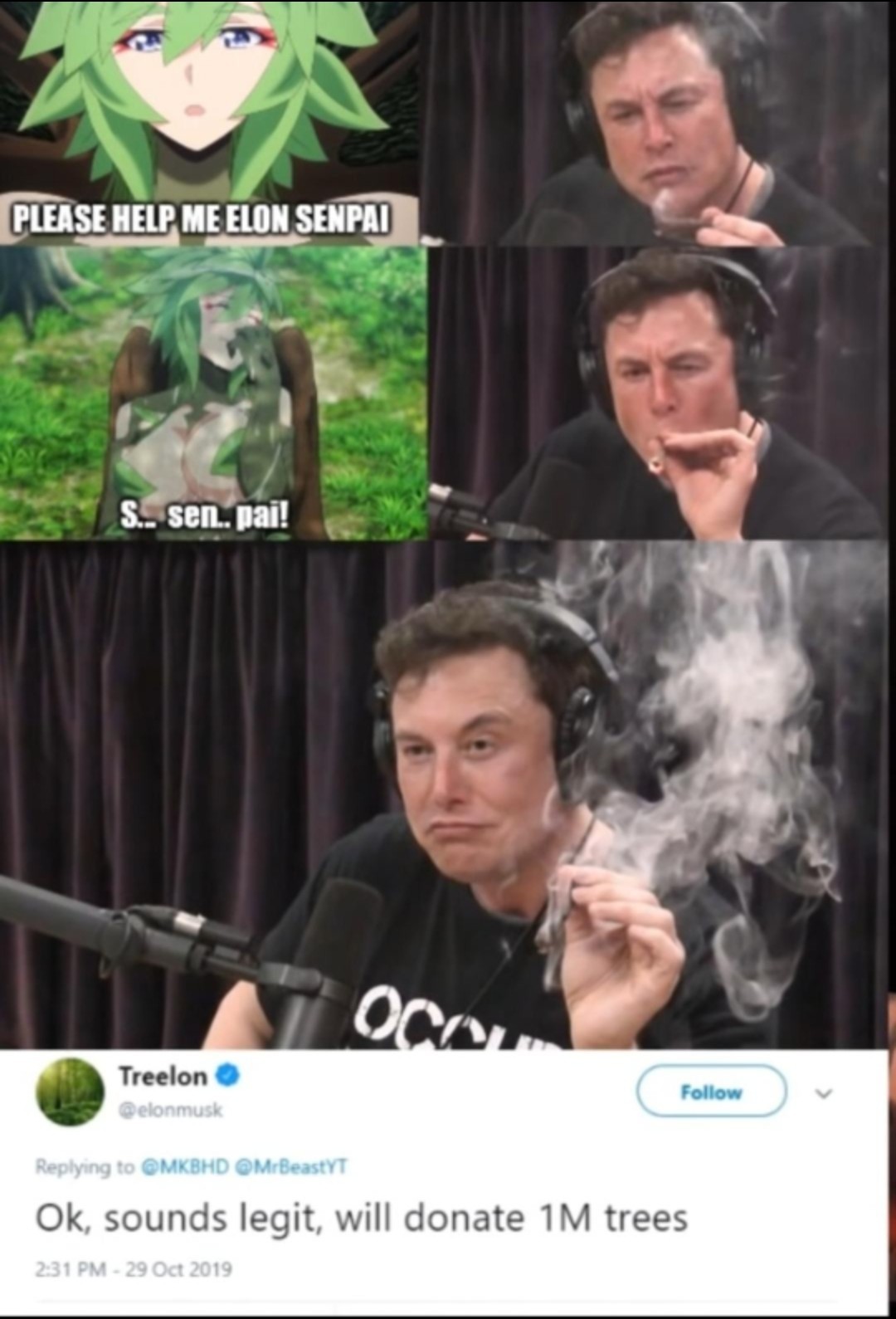 Thank's Elon - meme