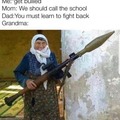I want this grandma