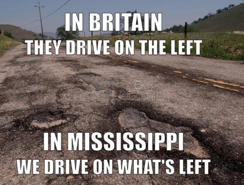 crumbly road - meme