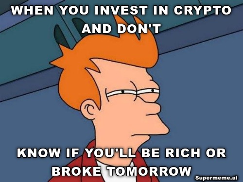 Crypto Be Like - meme