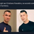 Cristiano Ronaldo cosplay
