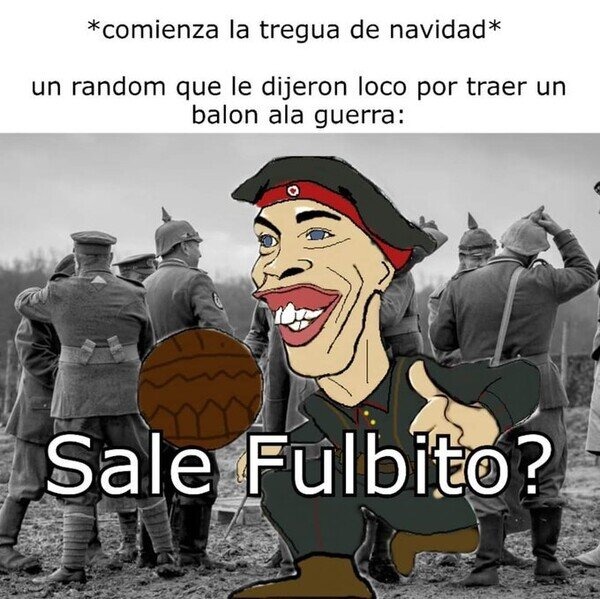 Tregua de navidad sgunda guerra mundial - meme