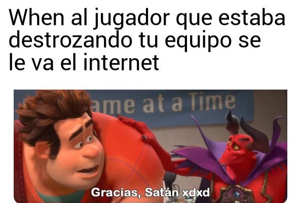 Que alivio - meme