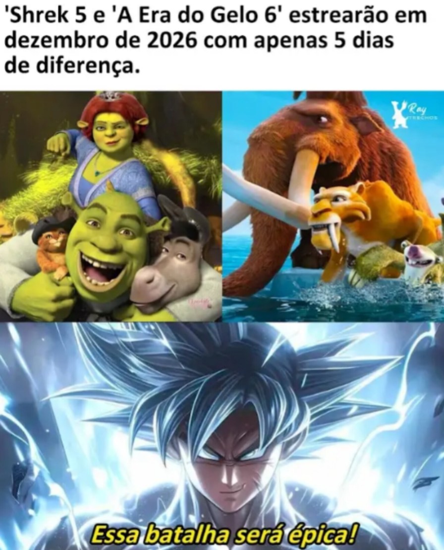 Disputa acirrada - meme