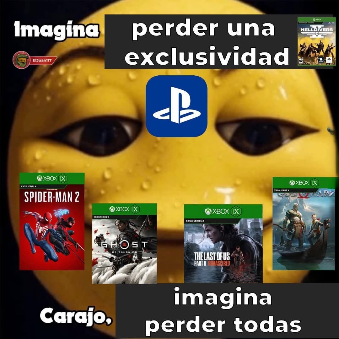 Xbox perdiendo joyitas - meme