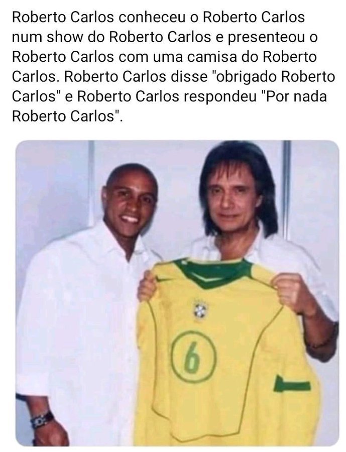 Roberto Carlos² - meme