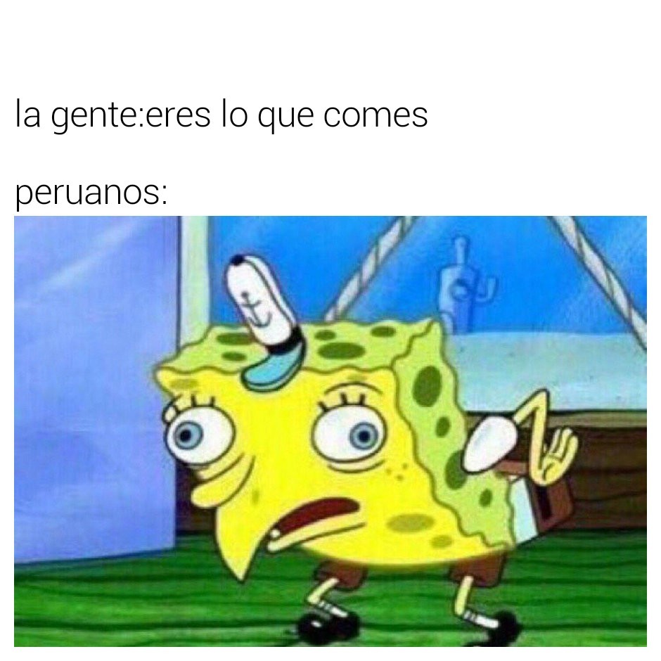 Peruanos. - meme