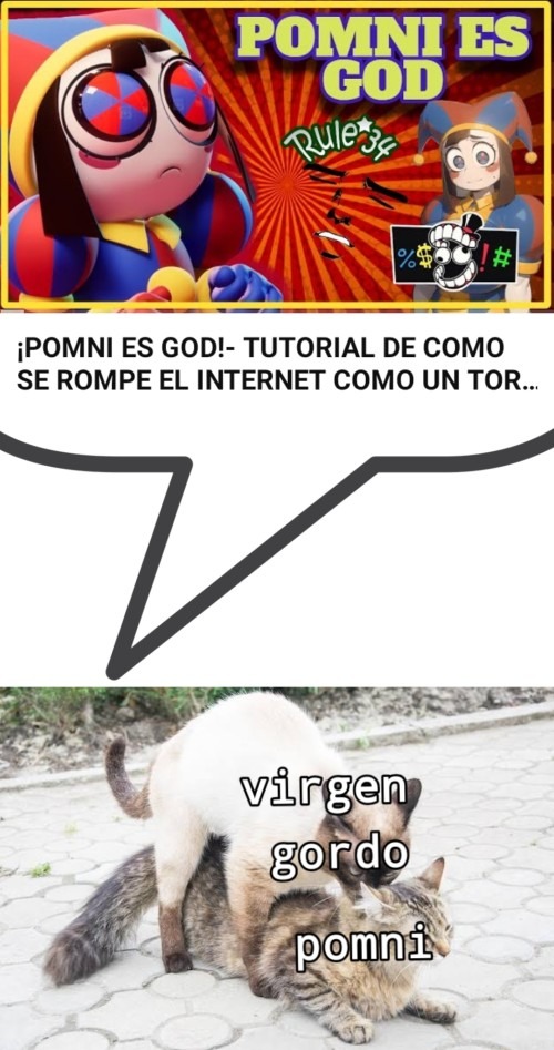 Pomni es mieda - meme