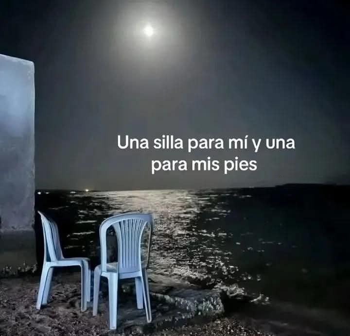 Una silla pa mí y otra pa mis patitas bien merecido - meme