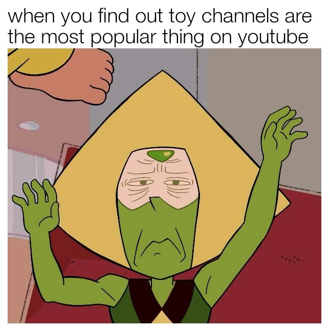 I bet you support toy channels - meme