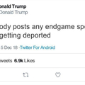 Don’t spoil endgame 