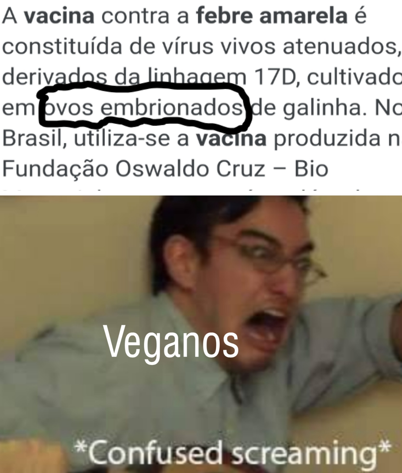 Veganos - meme