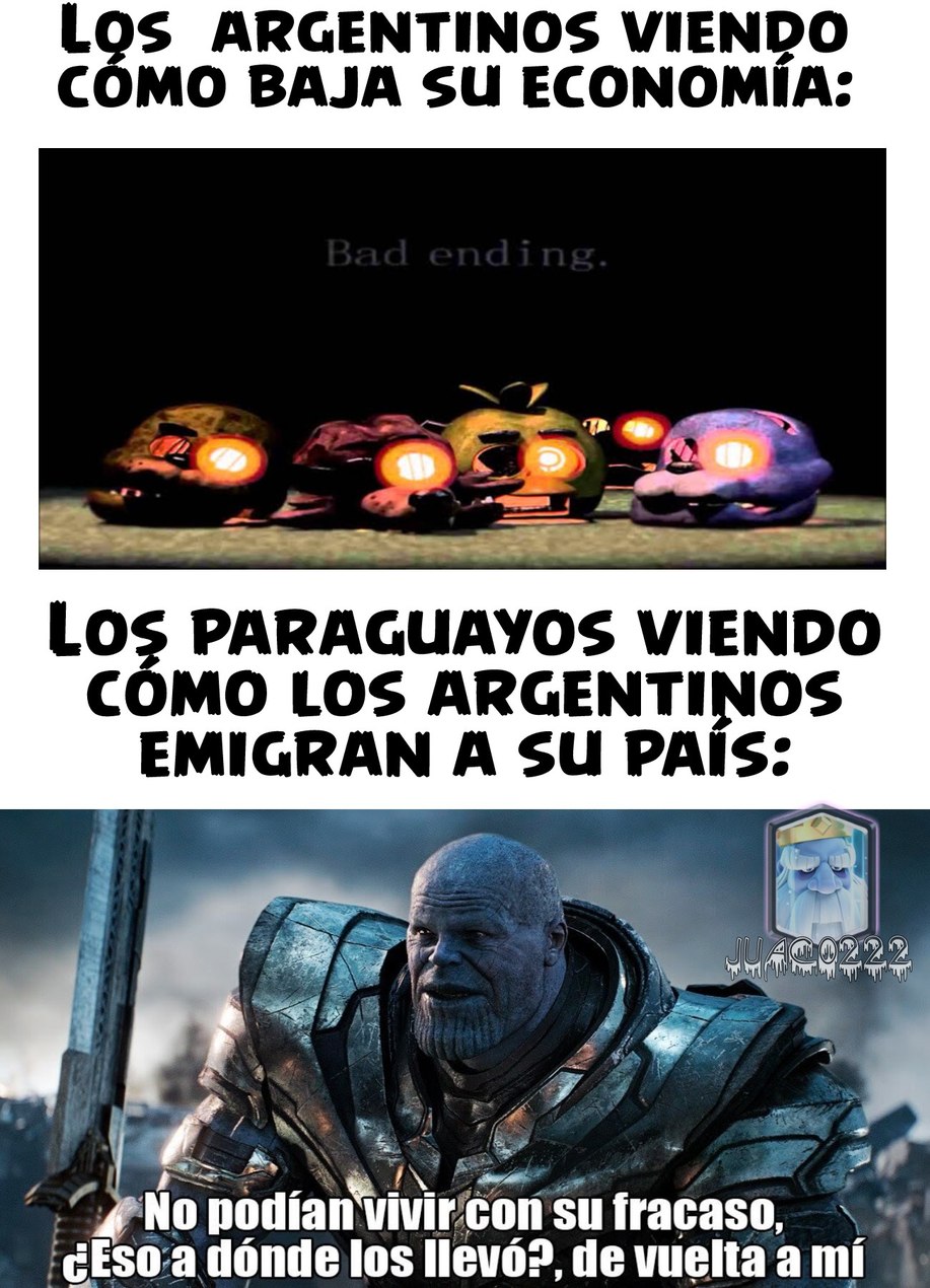 Bad ending - meme
