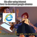 sorry internet explorer