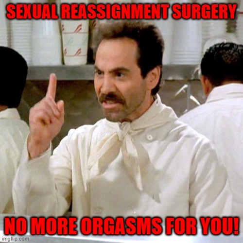 sexual reassignment surgery - meme