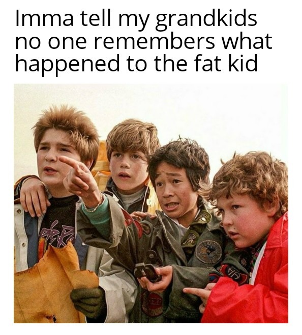 Chunk is a jew & became an attorney - meme