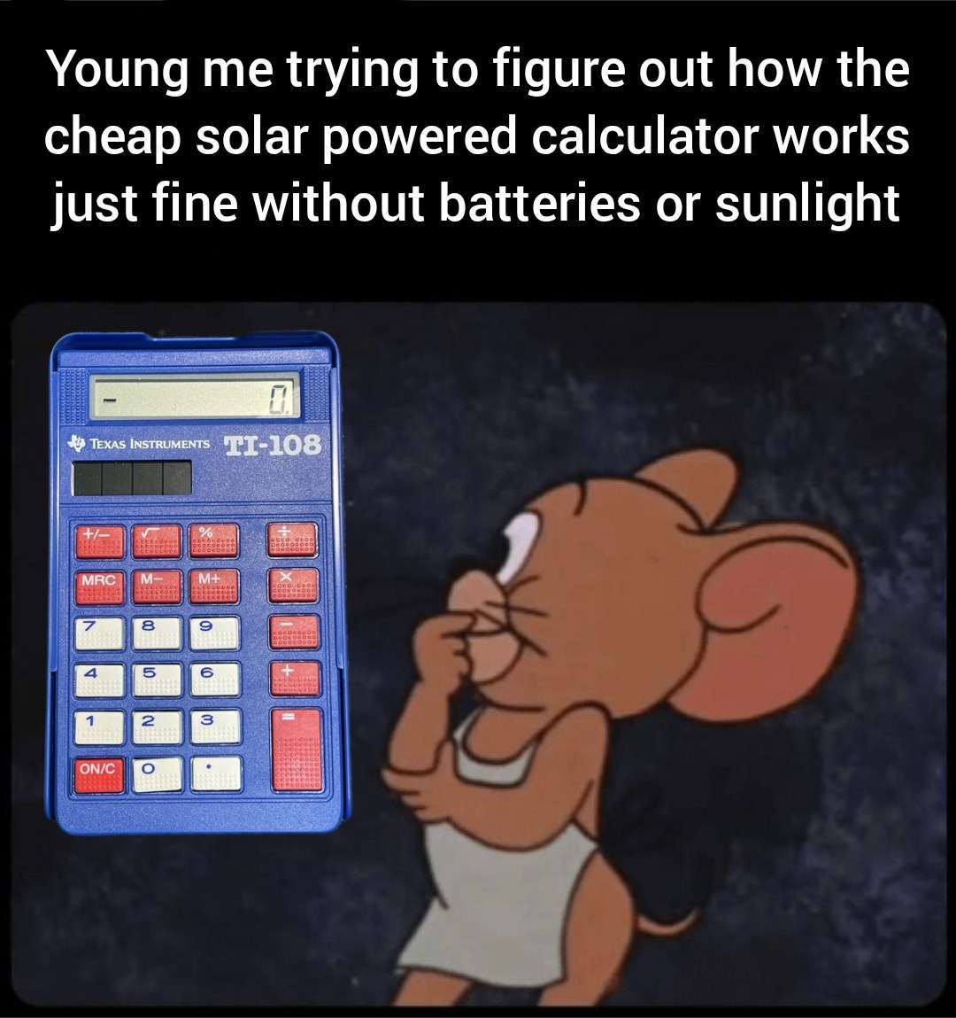 Me trying to understand how this calculator runs on vibes - meme
