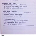 Language over the past 1000 years