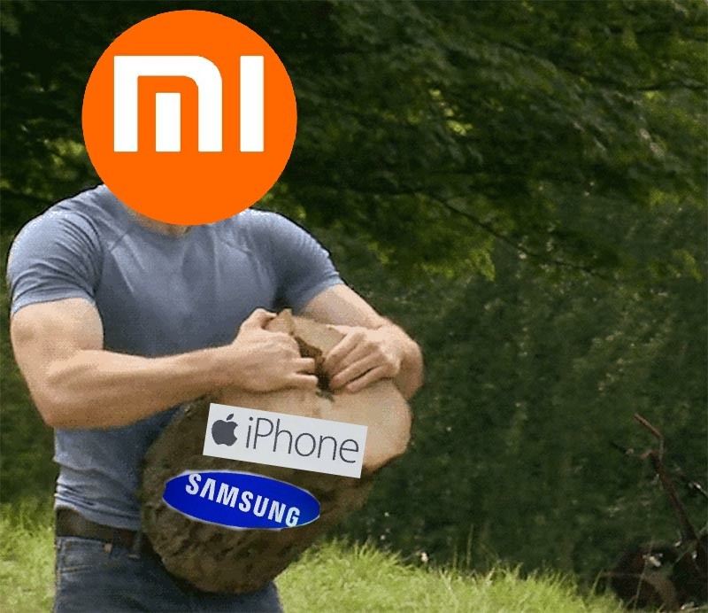 Xiaomi los destroza - meme