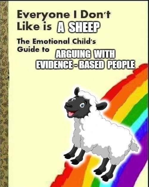wake up sheeple - meme