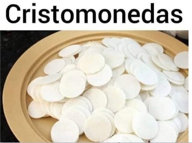 Cristomonedas - meme