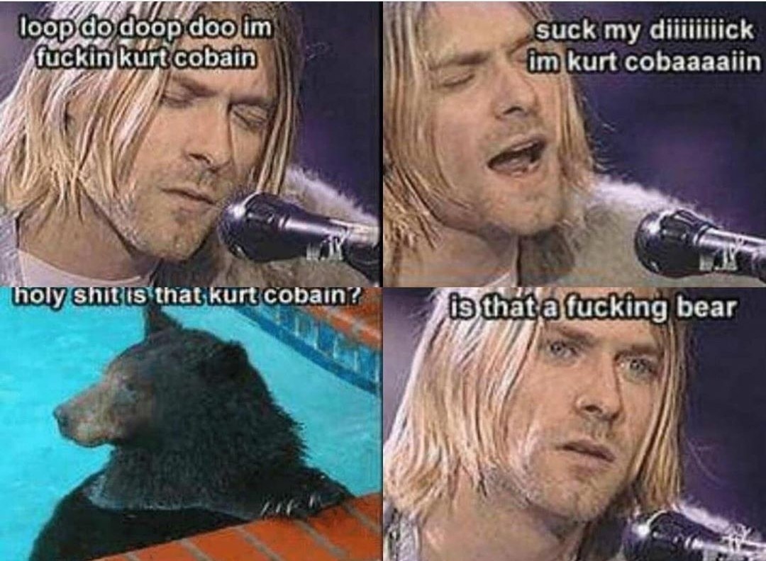 Kurt Kobain - meme