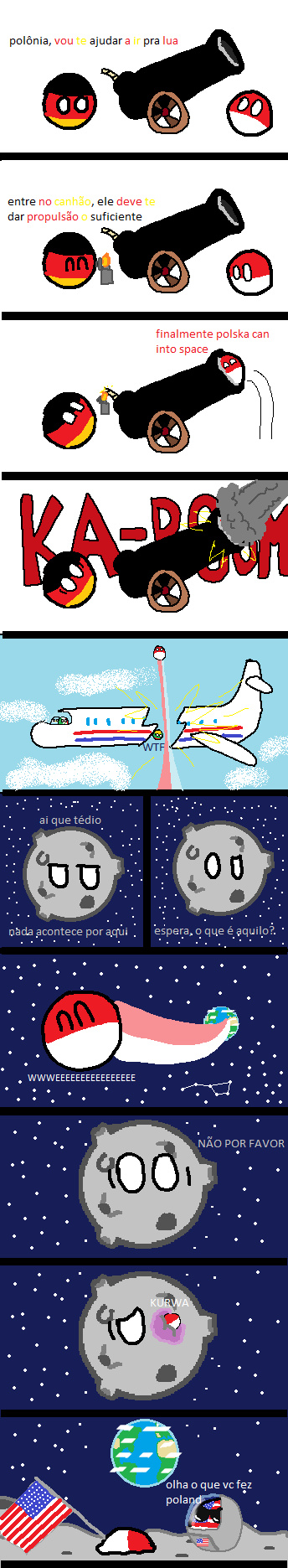 o titulo finnally go to the space (traduzido por: yuribrun) - meme