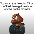 goomba on the roomba