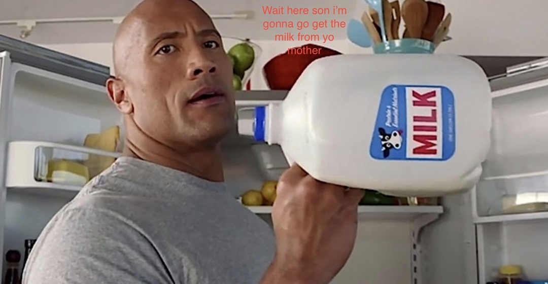 When you run out of milk be like - meme