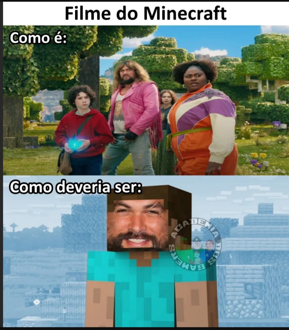 O filme está...estranho - meme