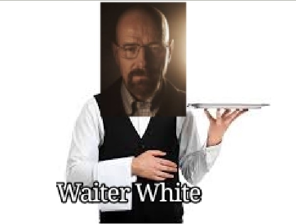 Waiter White - meme