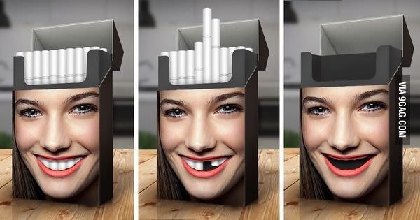 Cool anti smoking ad - meme