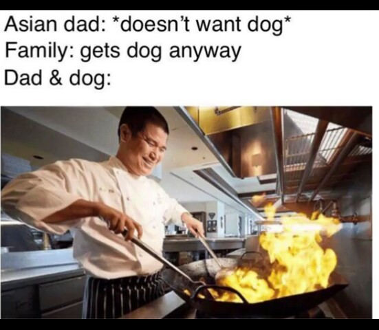 Asian dads - meme